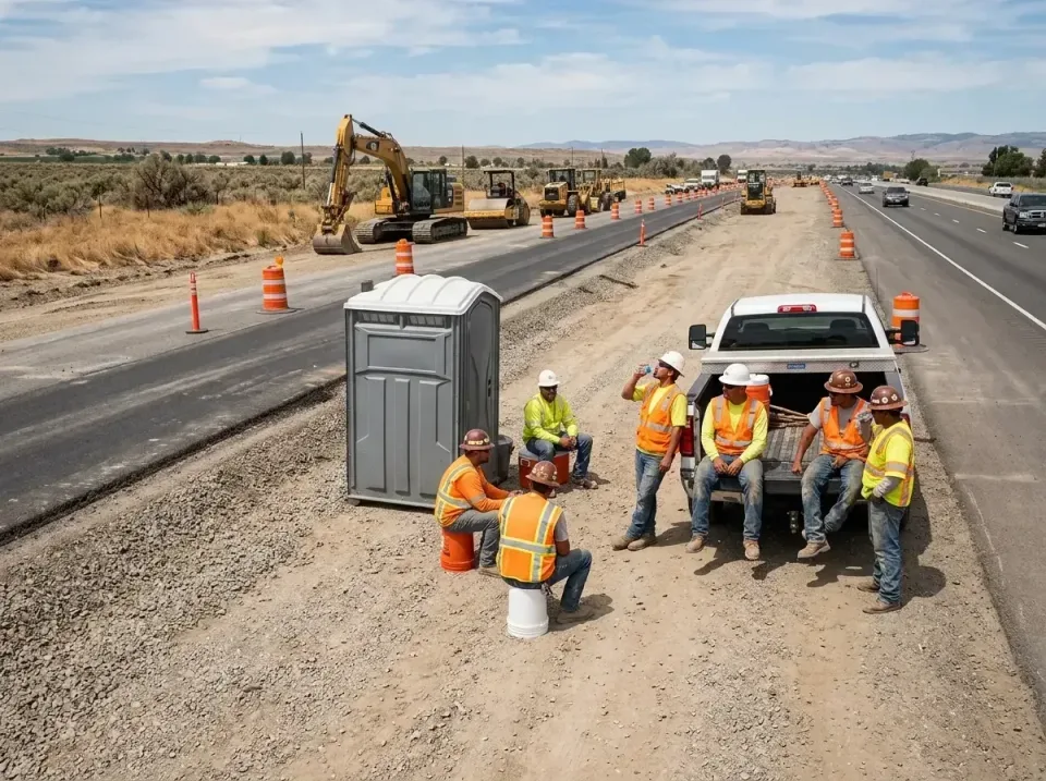 highway-road-construction-crew-007 — frequently asked questions, Porta Potty and Restroom Rentals in Elkhorn, WI